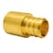Apollo 3/4 in. Brass PEX Barb x Male Copper Sweat Adapter APXMS3434 - alternate 1
